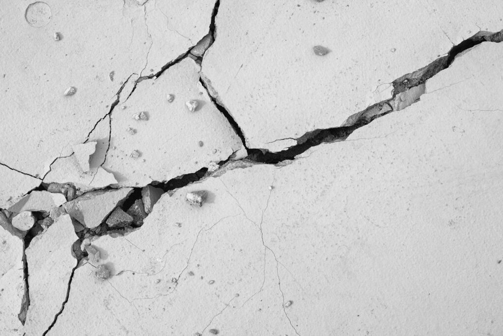 concrete cracks orange county